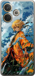 Силиконовый чехол Zenitsu Agatsuma для Oppo A5 PRO - 6117u-3956 изображение 