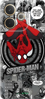 Силиконовый чехол Человек паук для Oppo A5 PRO - 6279u-3956 изображение 