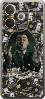 Силиконовый чехол Волк с валл стрит для Oppo A5 PRO - 6287u-3956 изображение 