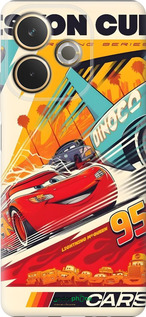 Силиконовый чехол Тачки для Oppo A5 PRO - 6288u-3956 изображение 