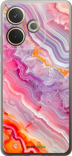 Силиконовый чехол Мрамор 2 для Oppo A5 PRO - 6307u-3956 изображение 