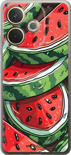 Силиконовый чехол Арбуз для Oppo A5 PRO - 6315u-3956 изображение 