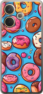 Силиконовый чехол Пончики для Oppo A5 PRO - 6318u-3956 изображение 