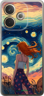 Силиконовый чехол Девушка Арт для Oppo A5 PRO - 6325u-3956 изображение 