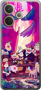 Силіконовий чехол Гравити Фолз для Oppo A5 PRO - 6365u-3956 изображение 