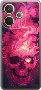 Силиконовый чехол Череп арт для Oppo A5 PRO - 6385u-3956 изображение 