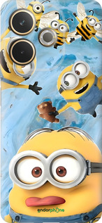 Силіконовий чехол Миньоны для Oppo A5 PRO - 6386u-3956 изображение 