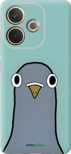 Силиконовый чехол Голубь для Oppo A5 PRO - 6388u-3956 изображение 