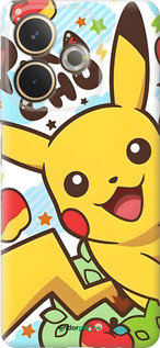 Силиконовый чехол Пикачу 2 для Oppo A5 PRO - 6391u-3956 изображение 