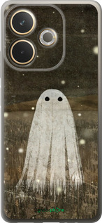 Силиконовый чехол Привидение и светлячки для Oppo A5 PRO - 6406u-3956 изображение 