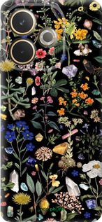 Силиконовый чехол С цветами для Oppo A5 PRO - 6422u-3956 изображение 