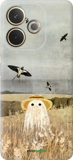 Силиконовый чехол Призрак в поле для Oppo A5 PRO - 6427u-3956 изображение 