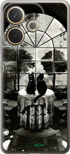 Силіконовий чехол Череп та коти для Oppo A5 PRO - 6432u-3956 изображение 