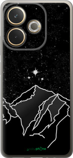 Силиконовый чехол Минималистический горный пейзаж для Oppo A5 PRO - 6438u-3956 изображение 