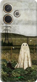 Силиконовый чехол Иллюстрация призрак в капусте для Oppo A5 PRO - 6440u-3956 изображение 