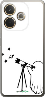 Силиконовый чехол Привидение астроном для Oppo A5 PRO - 6444u-3956 изображение 