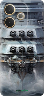 Силіконовий чехол Лінкор, world of tanks, wargaming, військовий корабель для Oppo A5 PRO - 6453u-3956 изображение 