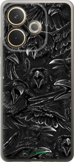 Силиконовый чехол Воронья ярость для Oppo A5 PRO - 6474u-3956 изображение 