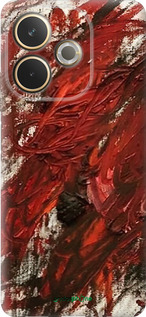 Силіконовий чехол Абстрактна композиція в червоних тонах для Oppo A5 PRO - 6541u-3956 изображение 