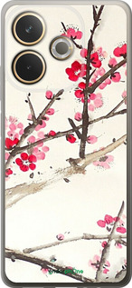 Силиконовый чехол Принт с изображением цветения сакуры для Oppo A5 PRO - 6545u-3956 изображение 