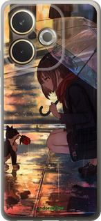 Силиконовый чехол Anime для Oppo A5 PRO - 6609u-3956 изображение 