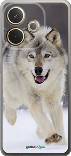 Силиконовый чехол Бегущий волк для Oppo A5 PRO - 826u-3956 изображение 