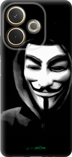 Силиконовый чехол Анонимус для Oppo A5 PRO - 832u-3956 изображение 