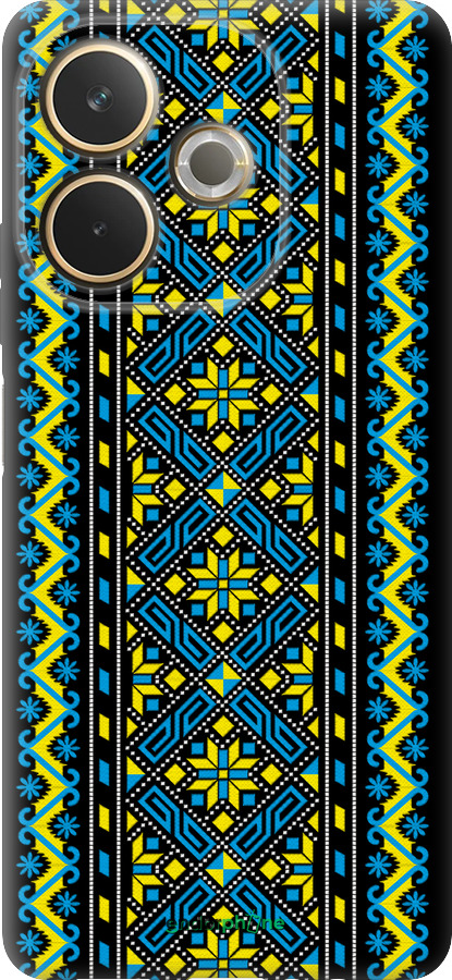 Силиконовый чехол Вышиванка 39 для Oppo A5 PRO - 1173u-3956 изображение 