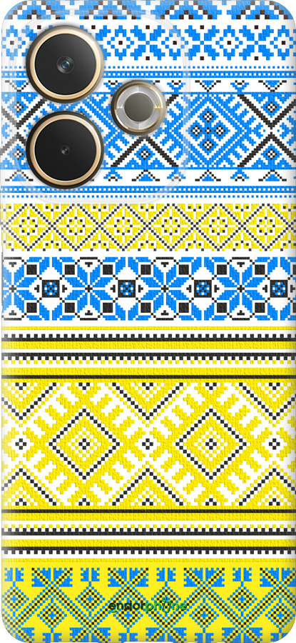 Силиконовый чехол Вышиванка 40 для Oppo A5 PRO - 1174u-3956 изображение 