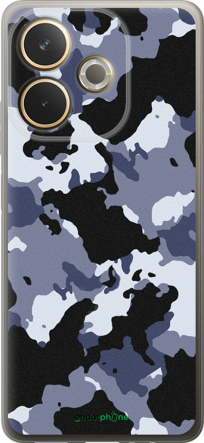 Силіконовий чехол Камуфляж v4 для Oppo A5 PRO - 1182u-3956 изображение 