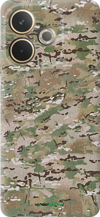 Силиконовый чехол Камуфляж v5 для Oppo A5 PRO - 1201u-3956 изображение 