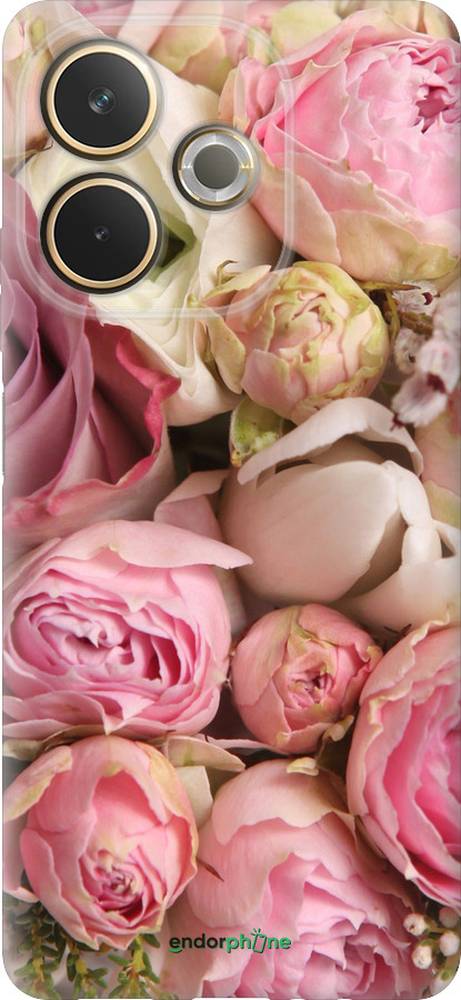 Силіконовий чехол Троянди v2 для Oppo A5 PRO - 2320u-3956 изображение 