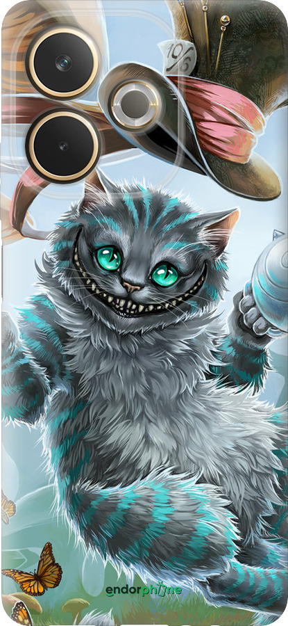 Силиконовый чехол Чеширский кот 2 для Oppo A5 PRO - 3993u-3956 изображение 