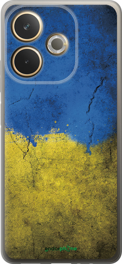 Силиконовый чехол Флаг Украины 2 для Oppo A5 PRO - 401u-3956 изображение 