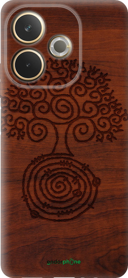 Силіконовий чехол Візерунок дерева для Oppo A5 PRO - 4119u-3956 изображение 