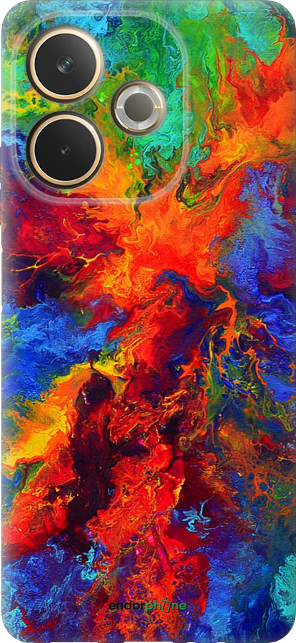 Силиконовый чехол Акварель на холсте для Oppo A5 PRO - 4150u-3956 изображение 