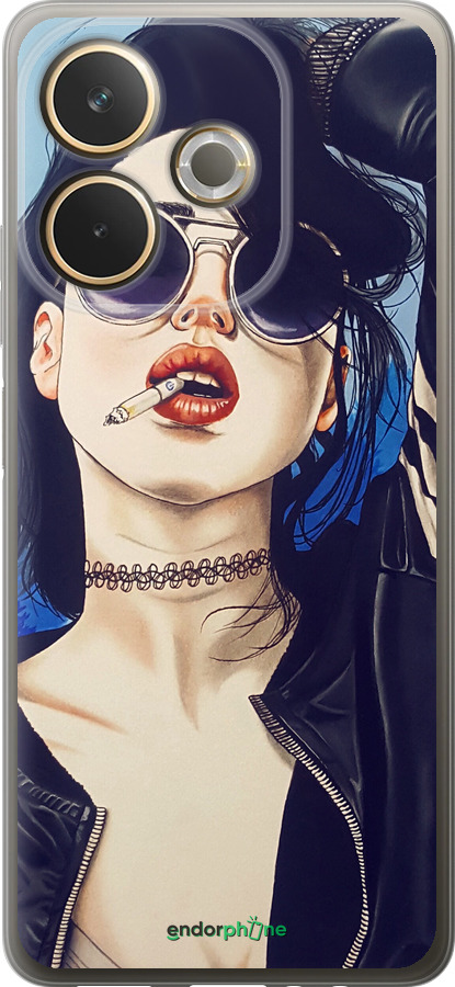 Силіконовий чехол Дівчина на стилі для Oppo A5 PRO - 4151u-3956 изображение 