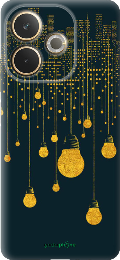 Силиконовый чехол Иллюстрация ночного города для Oppo A5 PRO - 4162u-3956 изображение 