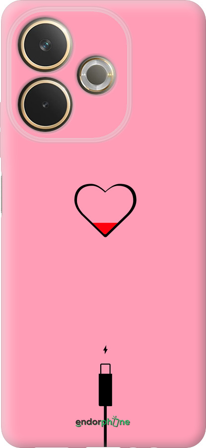 Силіконовий чехол Підзарядка серця1 для Oppo A5 PRO - 4275u-3956 изображение 