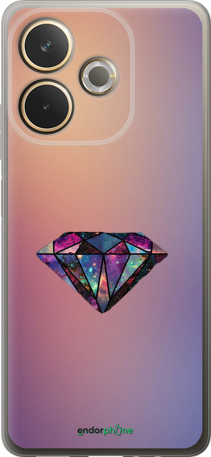 Силиконовый чехол Диамант для Oppo A5 PRO - 4352u-3956 изображение 