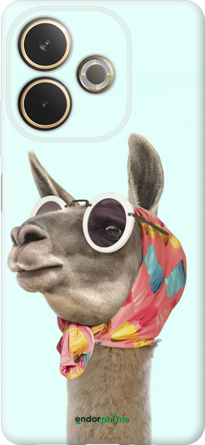 Силиконовый чехол Модная лама для Oppo A5 PRO - 4479u-3956 изображение 