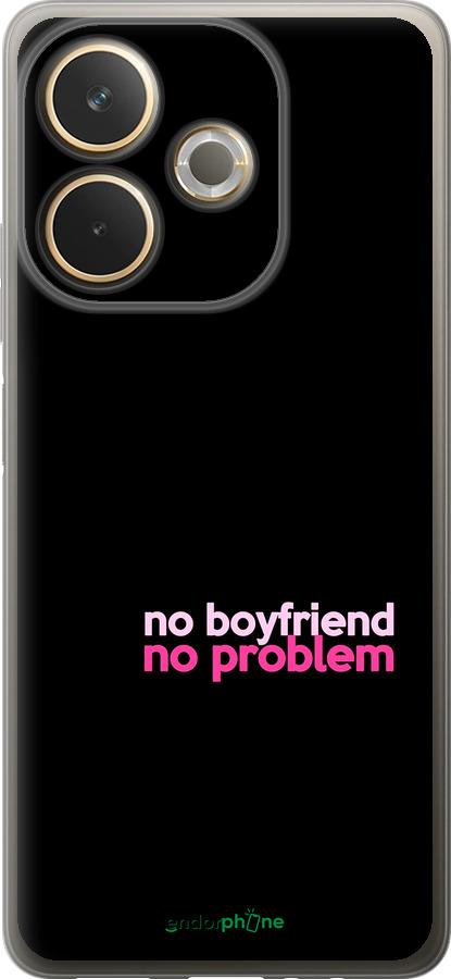 Силіконовий чехол no boyfriend no problem для Oppo A5 PRO - 4549u-3956 изображение 