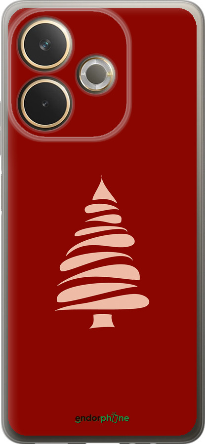 Силиконовый чехол Новогодний 15 для Oppo A5 PRO - 4628u-3956 изображение 