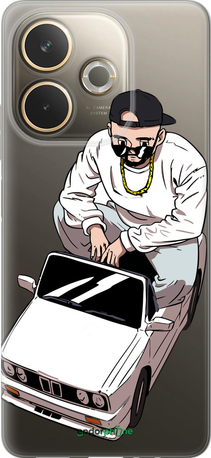 Силиконовый чехол Тачка для Oppo A5 PRO - 4663u-3956 изображение 