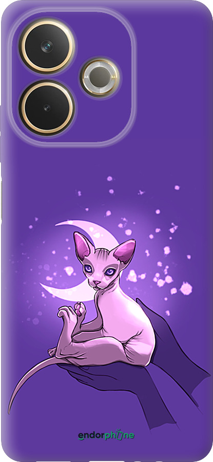 Силиконовый чехол Кот2 для Oppo A5 PRO - 4676u-3956 изображение 