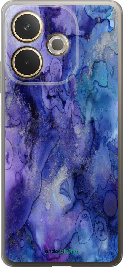 Силиконовый чехол Мрамор 7 для Oppo A5 PRO - 4802u-3956 изображение 