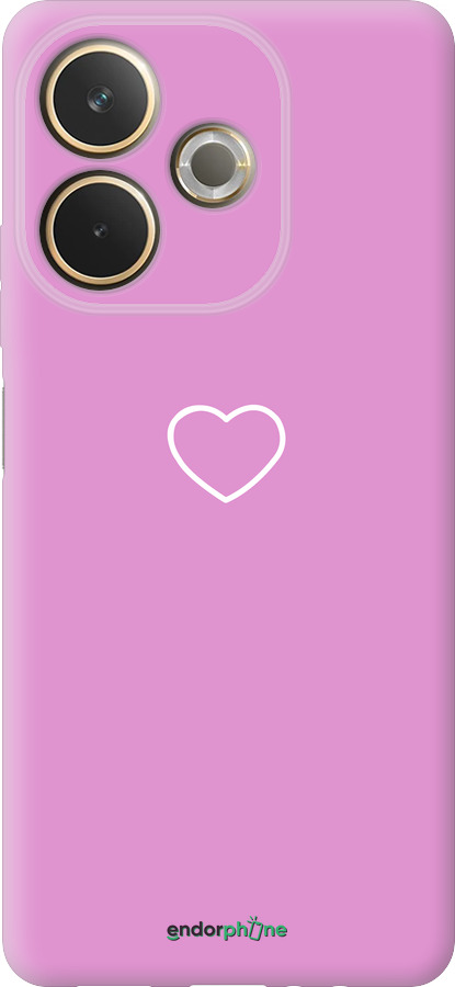 Силиконовый чехол Сердце 2 для Oppo A5 PRO - 4863u-3956 изображение 