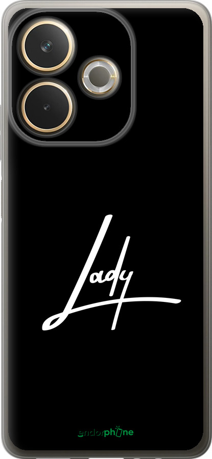 Силиконовый чехол Lady 2 для Oppo A5 PRO - 4867u-3956 изображение 