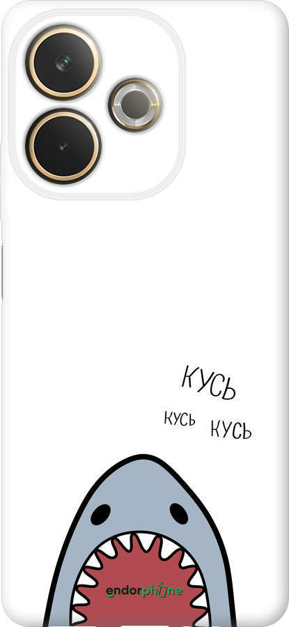 Силиконовый чехол Акула для Oppo A5 PRO - 4870u-3956 изображение 