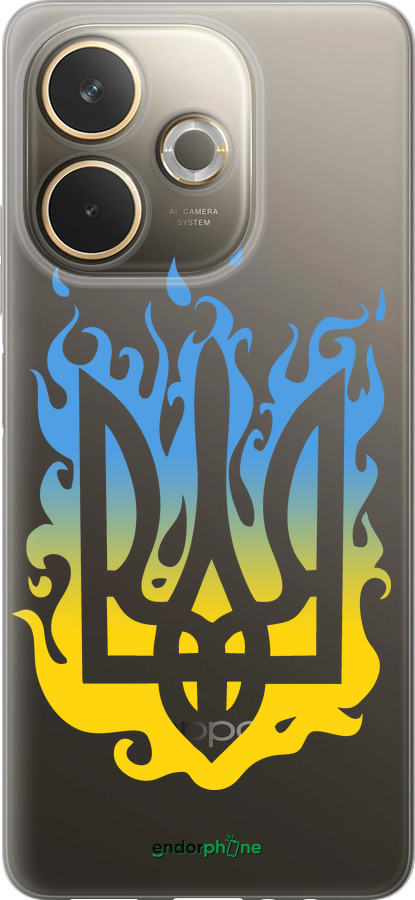 Силиконовый чехол Герб v1 для Oppo A5 PRO - 5258u-3956 изображение 